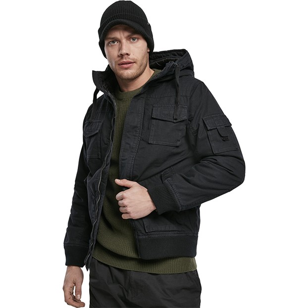 Куртка Bronx Brandit black купить в Санкт-Петербурге недорого - Интернет-магазин Легионер