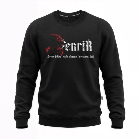 Свитшот "Фенрир" черный VIGRID DIVISION