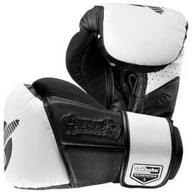 Перчатки боксерские Hayabusa Tokushu Regenesis 16oz Gloves Black / White, фото 1 