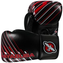  Перчатки боксерские Hayabusa Ikusa Charged 10oz Black/Red, фото 1 