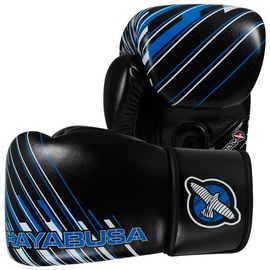  Перчатки боксерские Hayabusa Ikusa Charged 12oz Black/Blue, фото 1 
