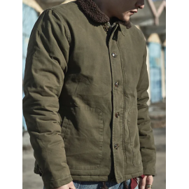  Мужская  куртка с шерпой N-1 DECK DAFEYLI, фото 1 