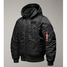  Бомбер  мужской MA-1 HOODED Alpha Industries, фото 1 