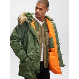  Аляска Slim Fit N-3B Parka Alpha Industries, фото 1 