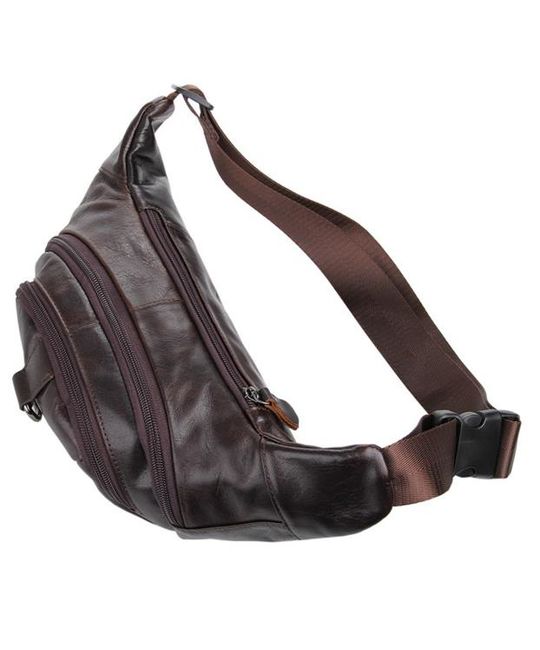  Кожаная сумка Belt Bag Leather JMD, фото 4 