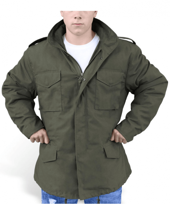 Куртка US Fieldjacket M65 Surplus olive, фото 2 