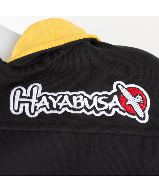  Олимпийка Hayabusa Wingback Hoodie Black/Grey/Yellow, фото 7 