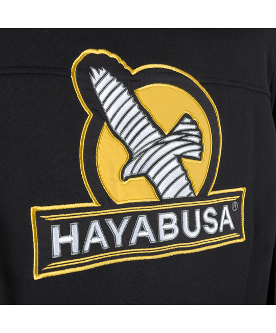  Олимпийка Hayabusa Wingback Hoodie Black/Grey/Yellow, фото 3 