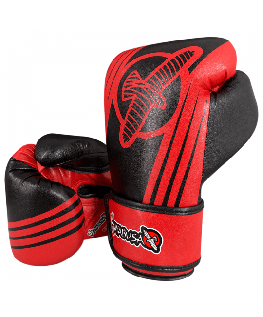  Перчатки боксерские Hayabusa Ikusa Recast 16oz Black/Red, фото 2 