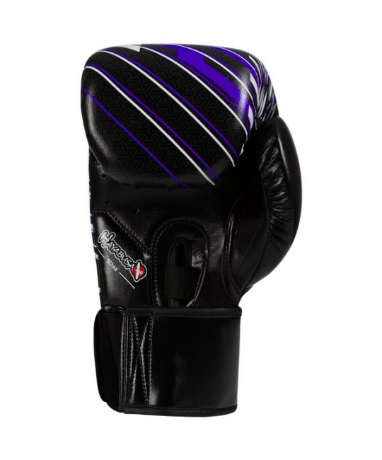  Перчатки боксерские Hayabusa Ikusa Charged 10oz Black/Purple, фото 2 
