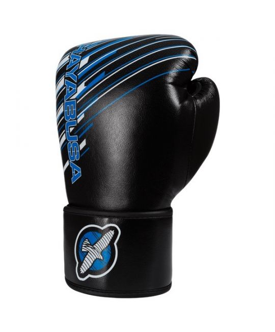  Перчатки боксерские Hayabusa Ikusa Charged 12oz Black/Blue, фото 3 