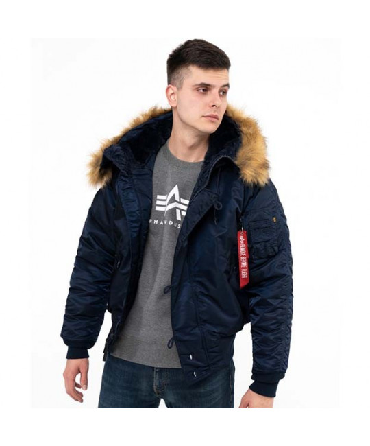  Аляска укороченная N2-B Slim Fit Alpha Industries, фото 5 