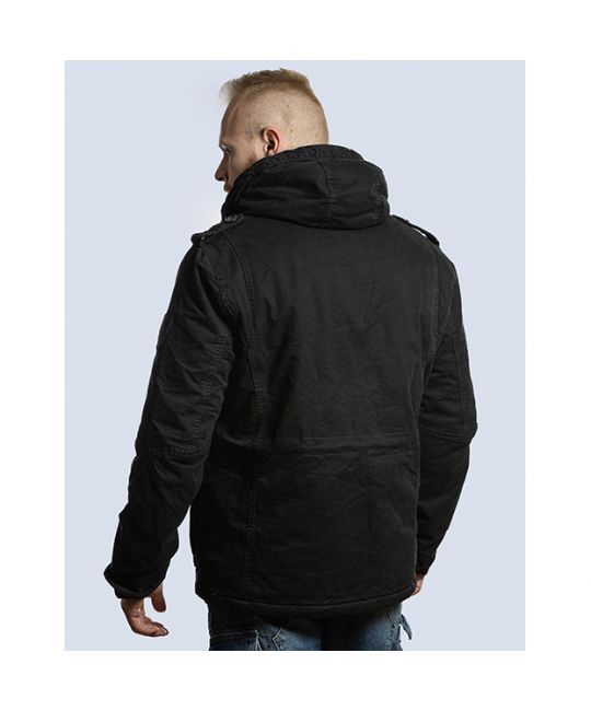  Мужская хлопковая куртка Prussia черная Foersverd, фото 6 