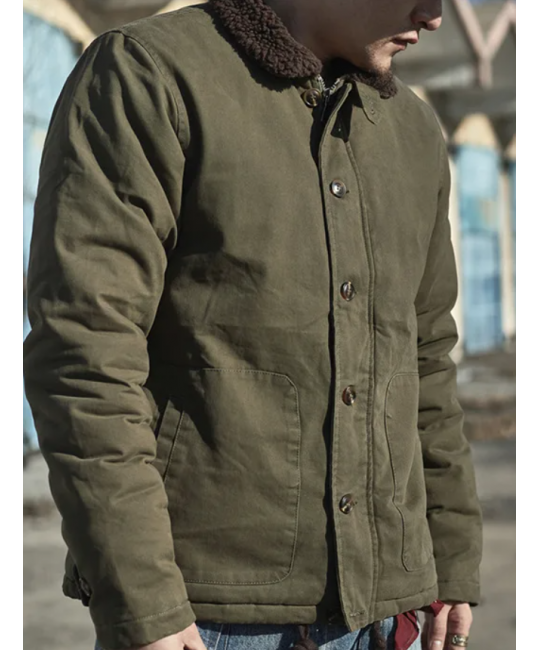  Мужская  куртка с шерпой N-1 DECK DAFEYLI, фото 3 