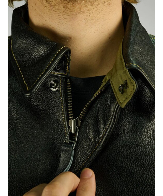  Летная кожаная куртка A-2  Corsair Foersverd, фото 12 