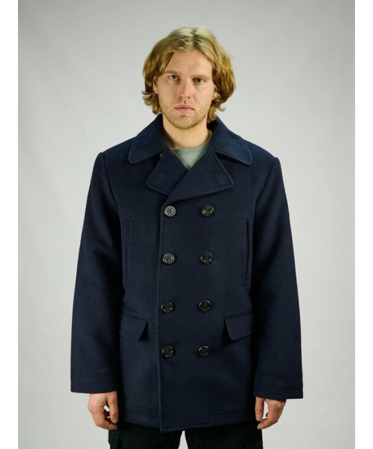  Морской бушлат Peacoat (Long)синий Foersverd, фото 11 